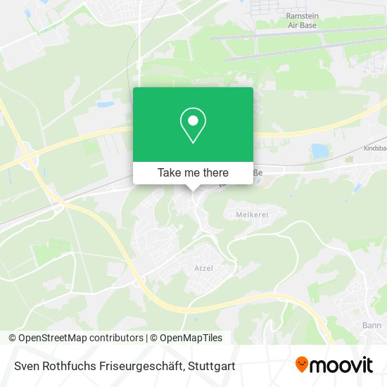 Sven Rothfuchs Friseurgeschäft map