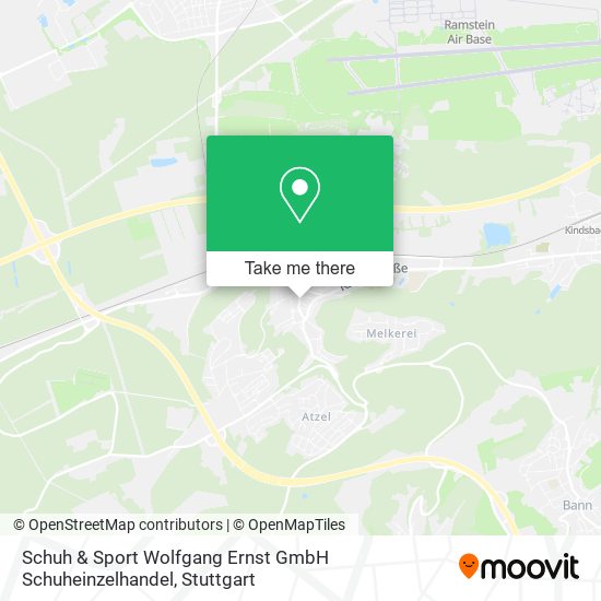 Schuh & Sport Wolfgang Ernst GmbH Schuheinzelhandel map