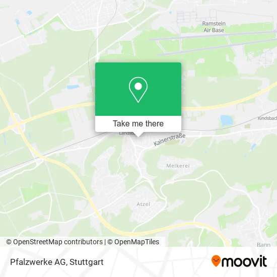 Карта Pfalzwerke AG
