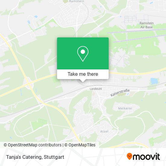 Карта Tanja's Catering