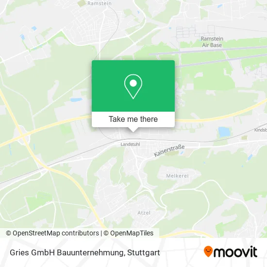 Карта Gries GmbH Bauunternehmung