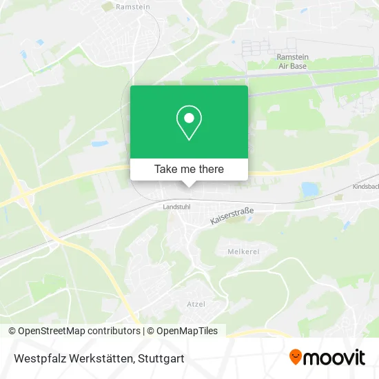 Карта Westpfalz Werkstätten