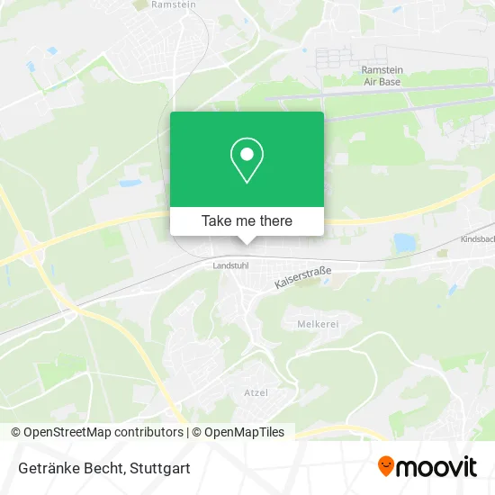 Карта Getränke Becht