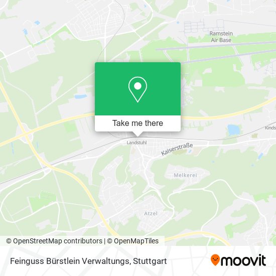 Feinguss Bürstlein Verwaltungs map