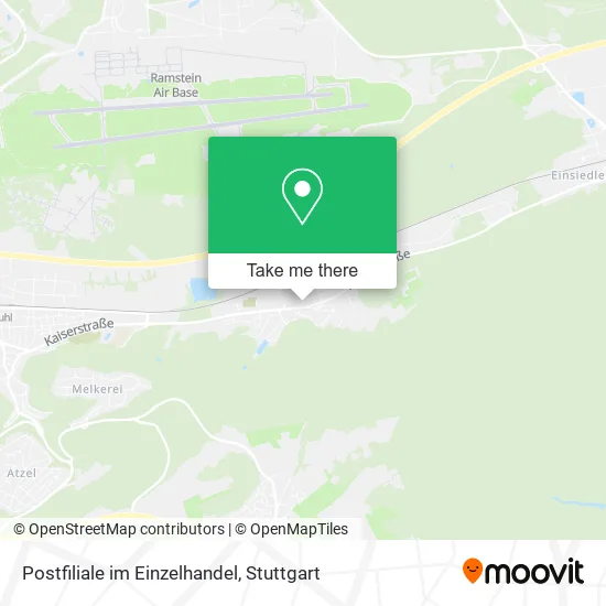 Карта Postfiliale im Einzelhandel