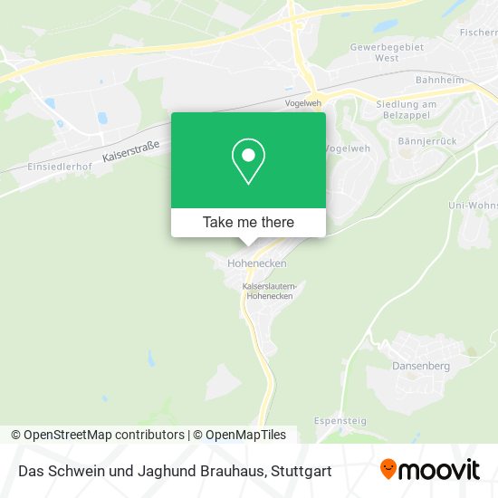 Das Schwein und Jaghund Brauhaus map