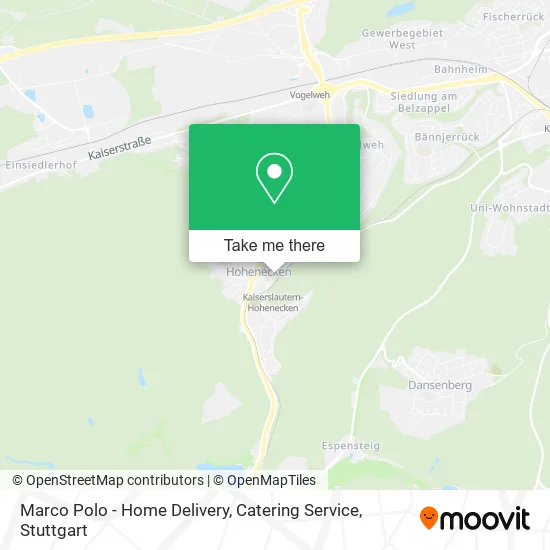 Карта Marco Polo - Home Delivery, Catering Service