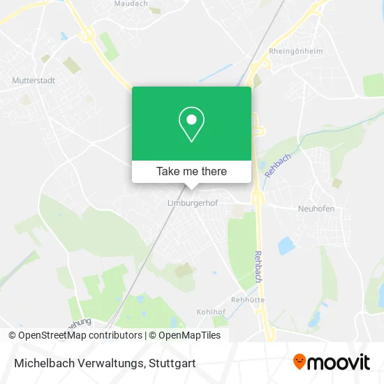 Карта Michelbach Verwaltungs