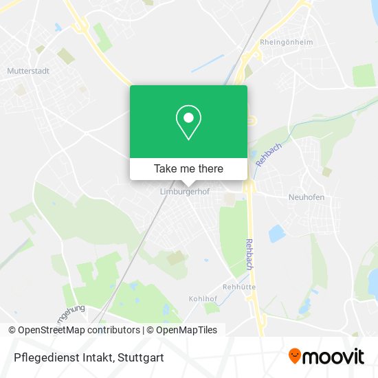 Карта Pflegedienst Intakt