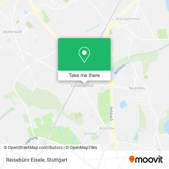 Карта Reisebüro Eisele