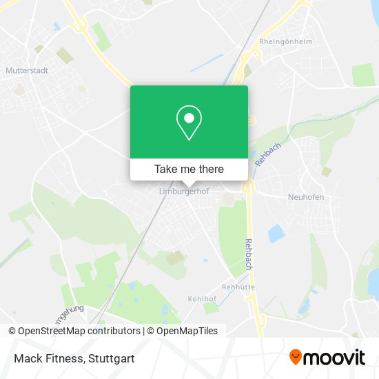 Mack Fitness map