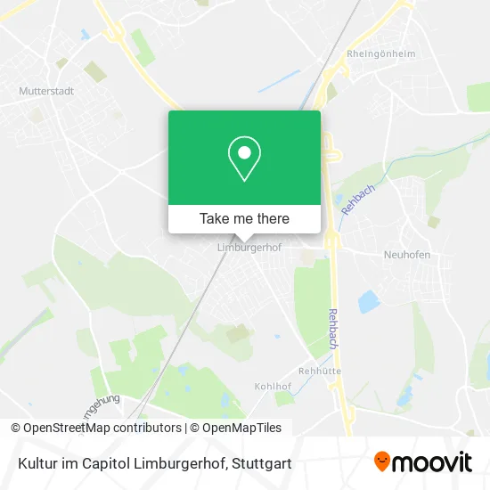 Карта Kultur im Capitol Limburgerhof