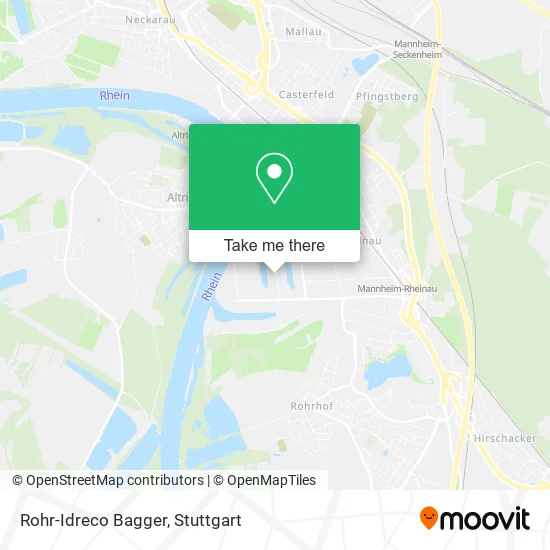 Карта Rohr-Idreco Bagger