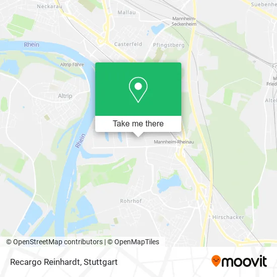 Recargo Reinhardt map
