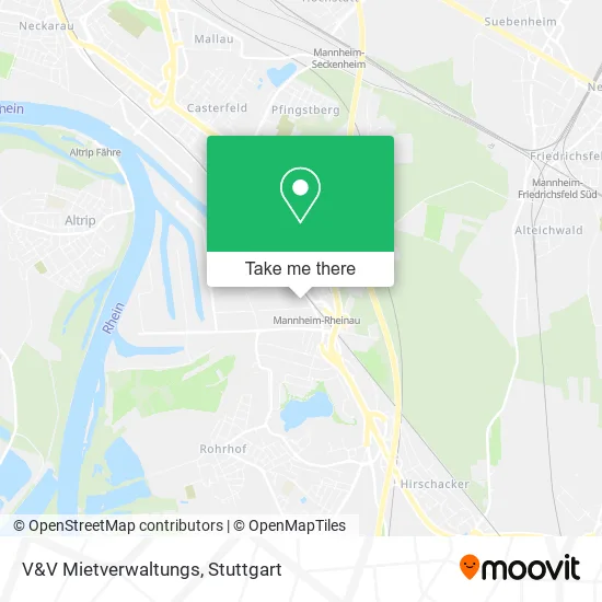 Карта V&V Mietverwaltungs
