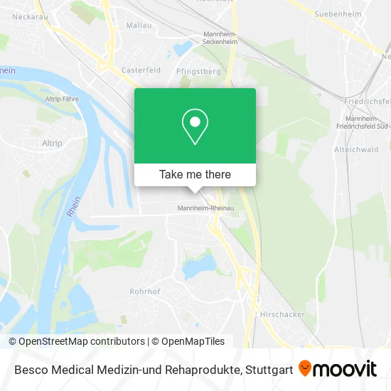 Besco Medical Medizin-und Rehaprodukte map