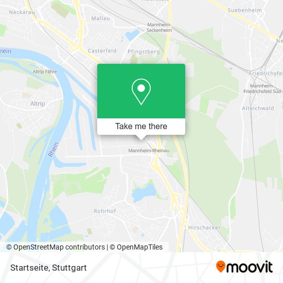 Карта Startseite