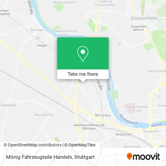 Карта Mönig Fahrzeugteile Handels