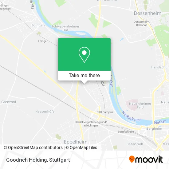 Карта Goodrich Holding