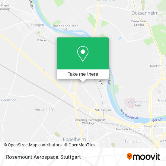 Rosemount Aerospace map