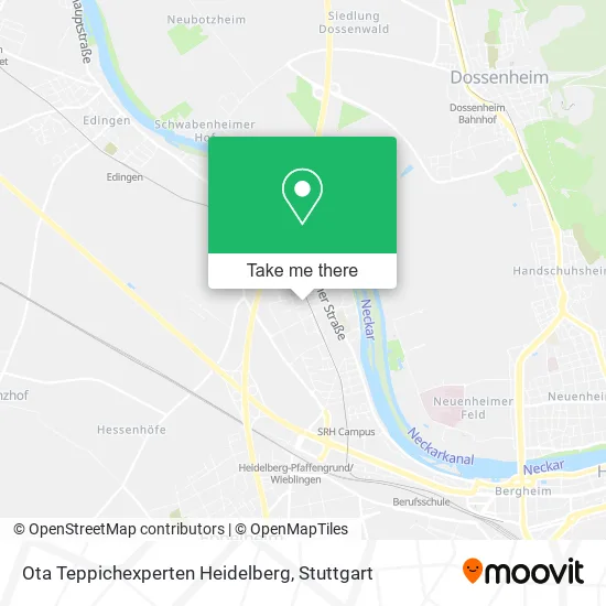 Карта Ota Teppichexperten Heidelberg
