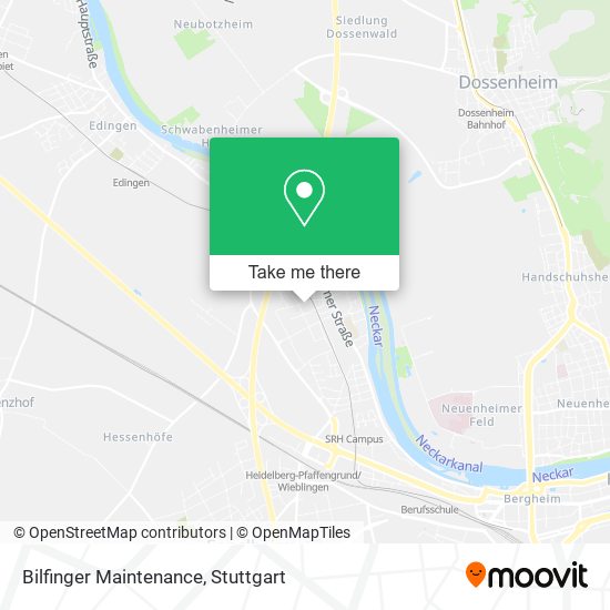 Bilfinger Maintenance map