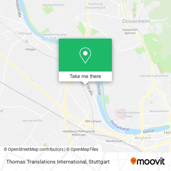 Карта Thomas Translations International