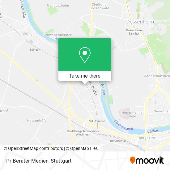 Карта Pr Berater Medien