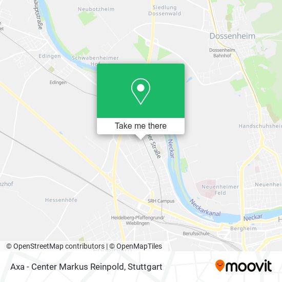 Axa - Center Markus Reinpold map