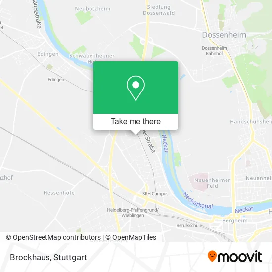 Карта Brockhaus