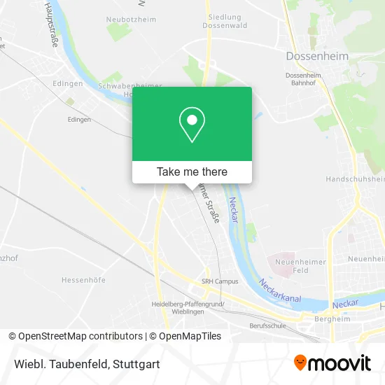 Карта Wiebl. Taubenfeld