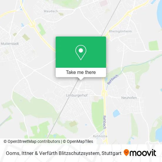 Карта Ooms, Ittner & Verfürth Blitzschutzsystem