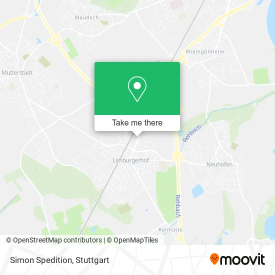 Simon Spedition map