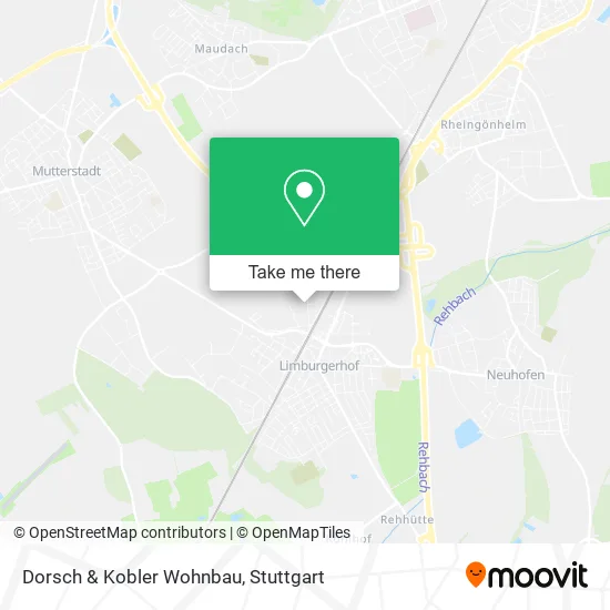 Карта Dorsch & Kobler Wohnbau