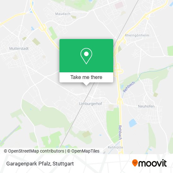 Карта Garagenpark Pfalz
