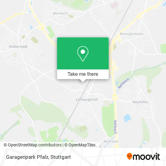 Карта Garagenpark Pfalz