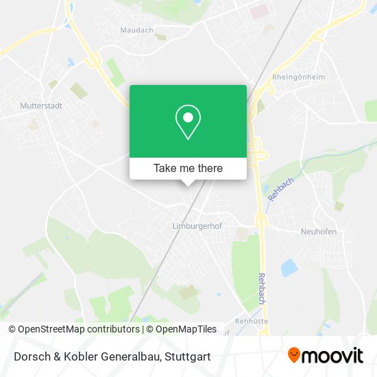 Dorsch & Kobler Generalbau map