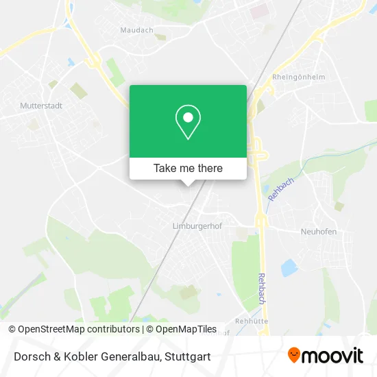 Карта Dorsch & Kobler Generalbau