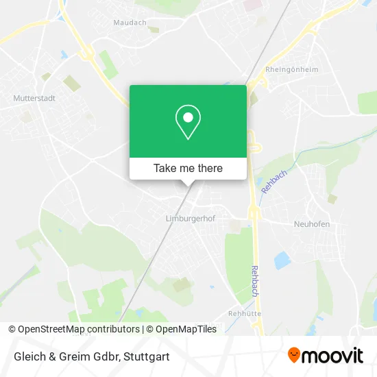 Карта Gleich & Greim Gdbr