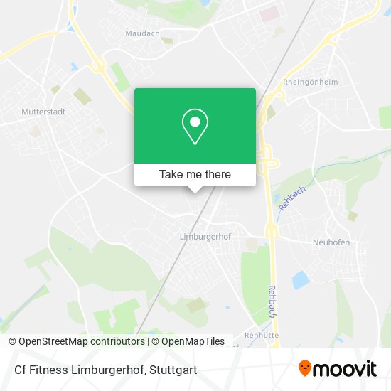 Карта Cf Fitness Limburgerhof
