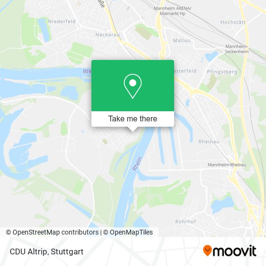 CDU Altrip map