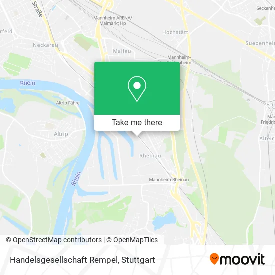 Карта Handelsgesellschaft Rempel