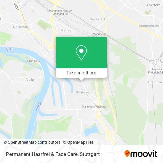 Карта Permanent Haarfrei & Face Care
