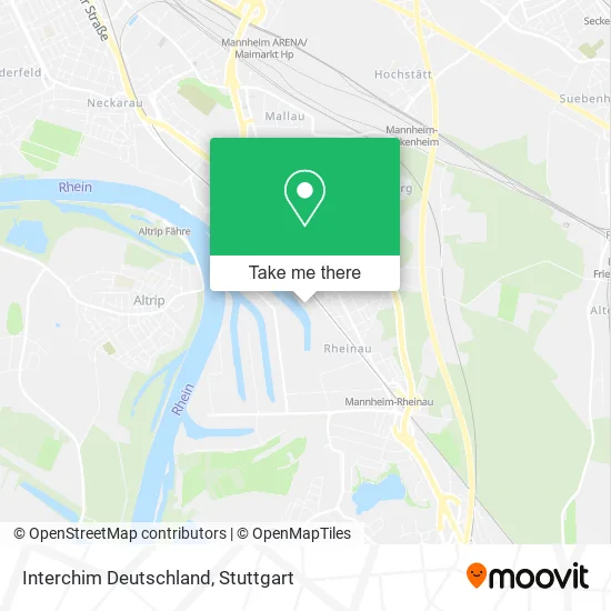 Карта Interchim Deutschland
