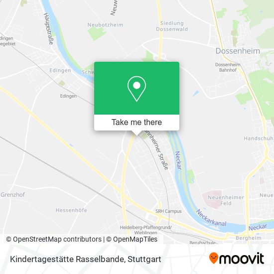 Kindertagestätte Rasselbande map