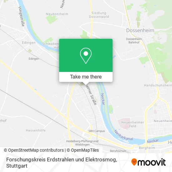 Карта Forschungskreis Erdstrahlen und Elektrosmog