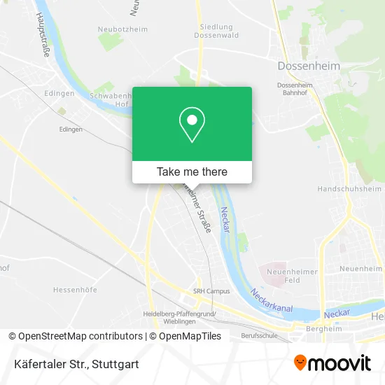 Карта Käfertaler Str.
