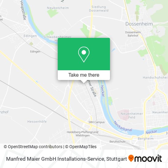 Manfred Maier GmbH Installations-Service map