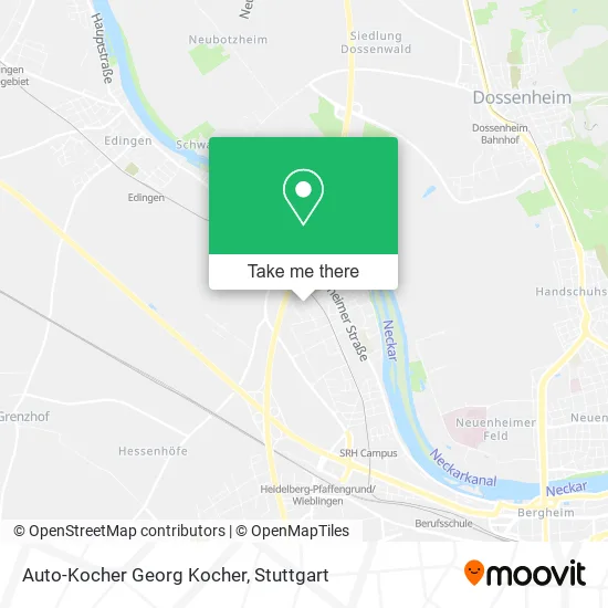 Карта Auto-Kocher Georg Kocher
