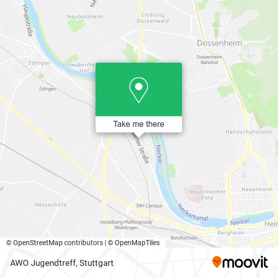 Карта AWO Jugendtreff